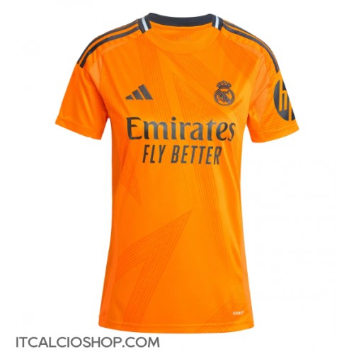Real Madrid Jude Bellingham #5 Seconda Maglia Femmina 2024-25 Manica Corta